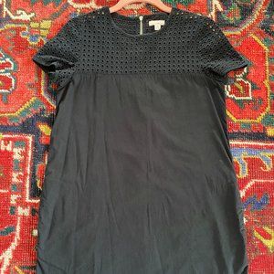 Gap black mini dress with pockets - XS Petite